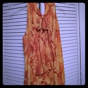 Beautiful,vibrant NY&Co top NWOT